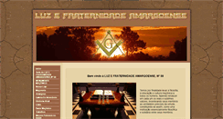Desktop Screenshot of luzefraternidadeamargoense.mvu.com.br