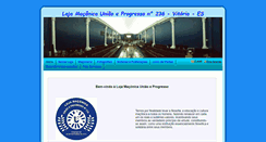 Desktop Screenshot of lojauniaoeprogresso.mvu.com.br