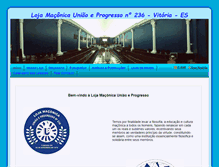 Tablet Screenshot of lojauniaoeprogresso.mvu.com.br